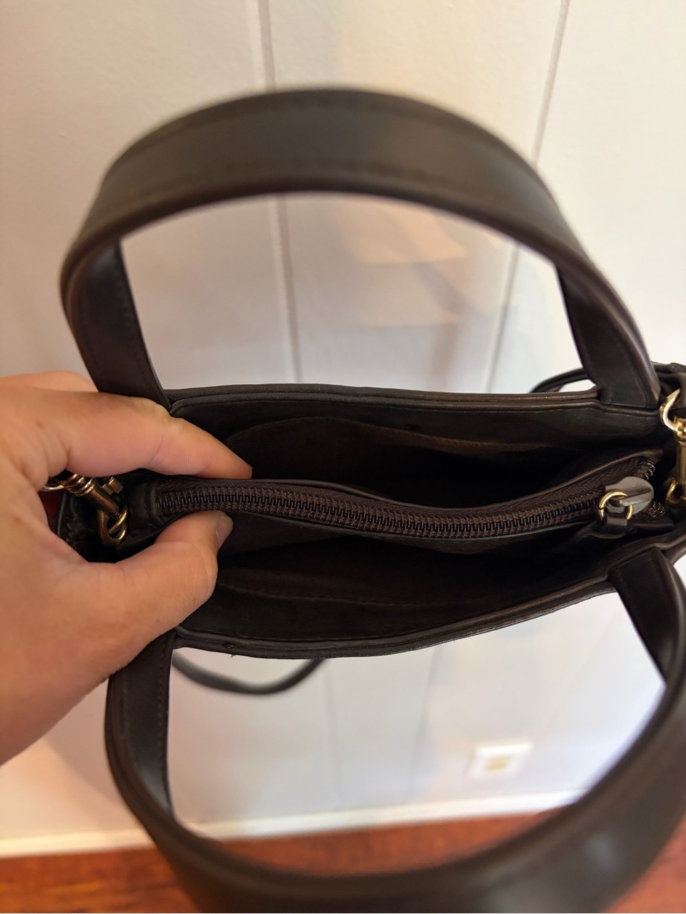 Nine West Black Mini Top-Handle Crossbody Bag - Picture 4 of 6